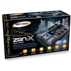Infosec Zen-X 800VA szünetmentes tápegység